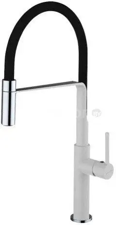Смеситель Clever Chef Slim 60147 (белый/хром)