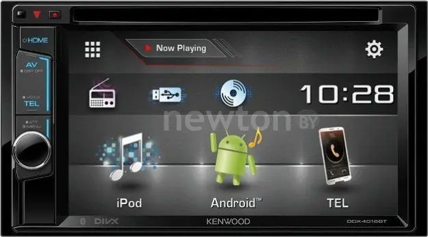 СD/DVD-магнитола Kenwood DDX4016BTR