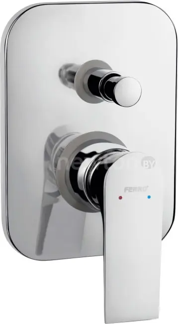 Смеситель Ferro Algeo Square BAQ7P