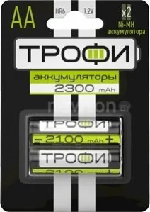 Аккумуляторы Трофи AA 2300mAh 2 шт [C0032100]