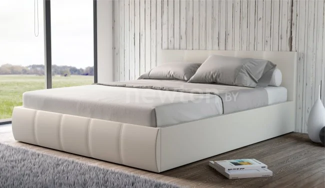 Кровать Sofos Верона тип A с ПМ 140x200 Teos White