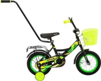 Детский велосипед Zigzag Classic 12 ZG-1201 (черный/желтый, разобранный)