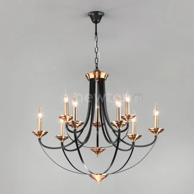 Подвесная люстра Евросвет 60098/9 (Black)