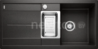 Кухонная мойка Blanco Metra 6 S 525926 (с корзиной, черный)