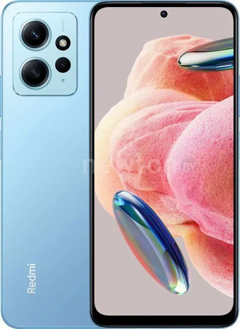 Телефон Xiaomi Redmi Note 12 4GB/128GB с NFC международная версия (ледяной синий)