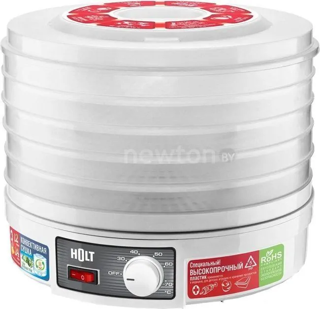 Сушилка для овощей и фруктов Holt HT-FD-002 (белый)