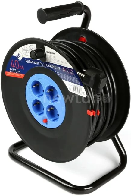 Удлинитель на катушке SmartBuy SBE-16-4-40-Z