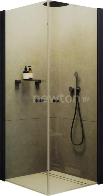 Душевой уголок MaybahGlass MGY-1291-6 (бесцветное стекло/черный)