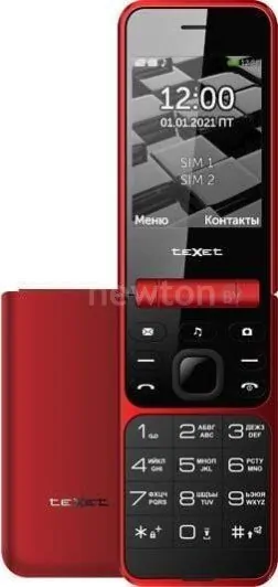 Телефон TeXet TM-405 (красный)
