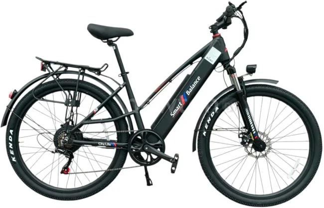 Электровелосипед Smart Balance City Lite 2025 (черный)