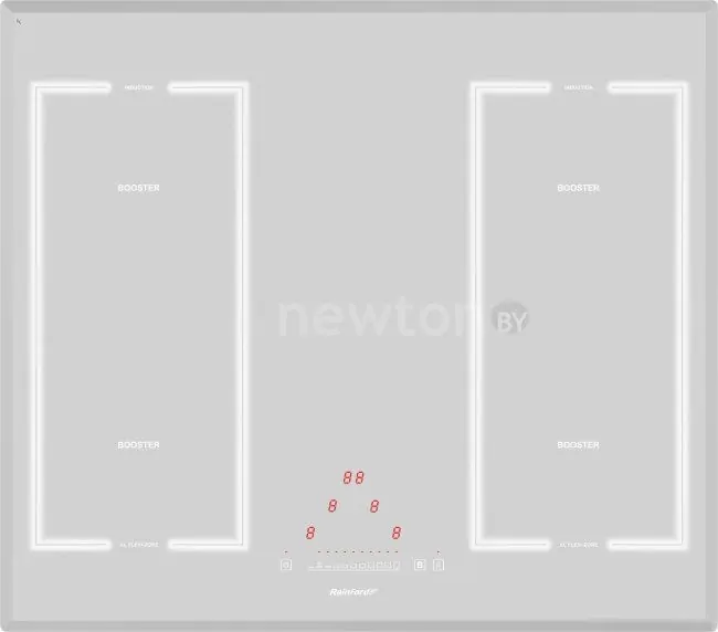 Варочная панель Rainford RBH 8622 BS (белый)