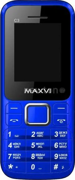 Телефон Maxvi C3 Blue