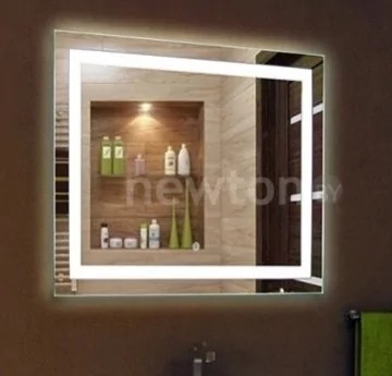 Континент Зеркало Rimini LED 120x80