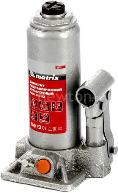 Бутылочный домкрат Matrix 50763 4т
