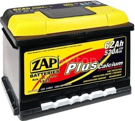 Автомобильный аккумулятор ZAP Plus 562 58 (62 А·ч)