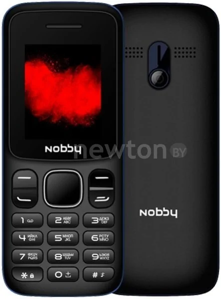 Телефон Nobby 101 (черный/синий)
