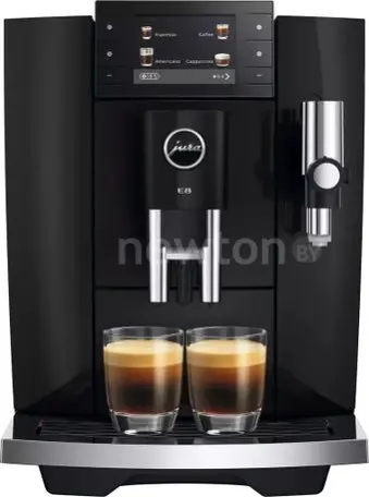 Кофемашина JURA E8 Piano Black ED 15745 (черный)