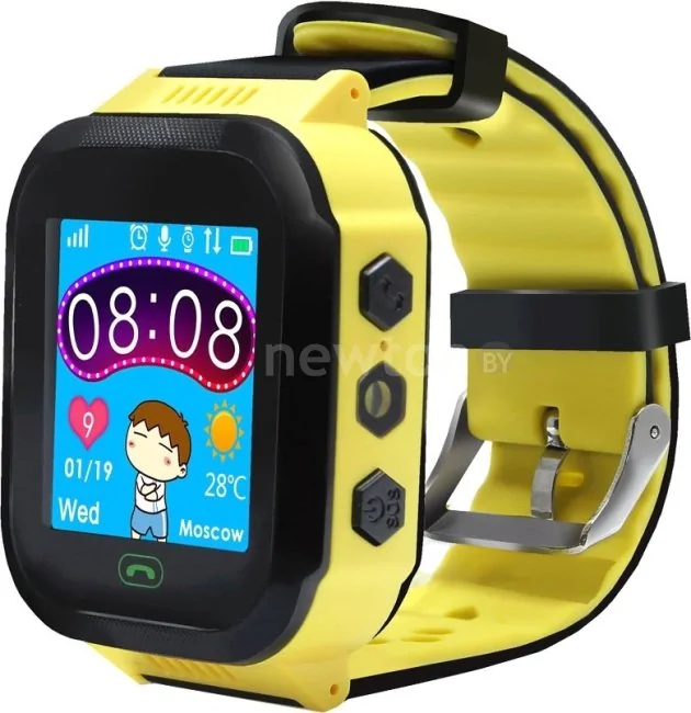 Умные часы Ginzzu GZ-502 (желтый)