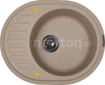 Кухонная мойка Ecoshtein Kreis OV 620 (бежевый)