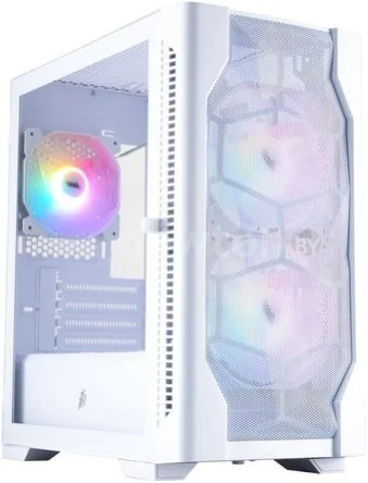 Корпус 1stPlayer D4-M FRGB (белый)
