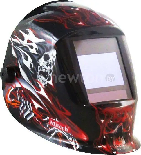 Сварочная маска Mitech Red Skull (WH-03)