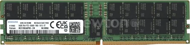 Оперативная память Samsung 64ГБ DDR5 5600 МГц M321R8GA0PB0-CWM