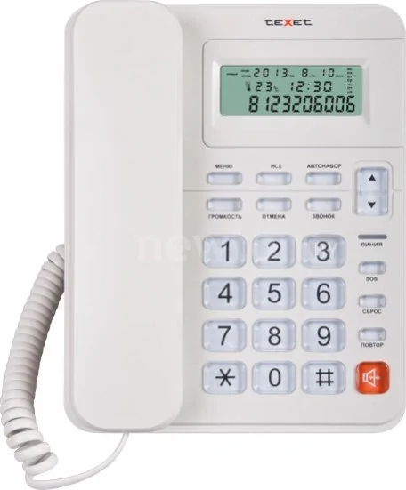 Проводной телефон TeXet TX-254