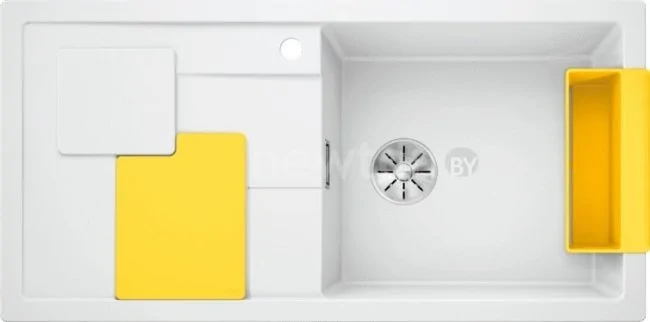 Кухонная мойка Blanco Sity XL 6 S (белый/лимон) 525055