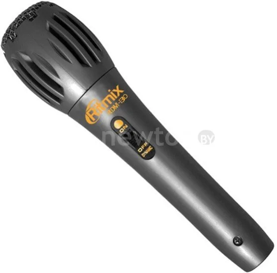 Микрофон Ritmix RDM-130 (серебристый) Silver