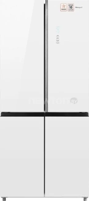 Холодильник side by side Weissgauff WCD 590 Nofrost Inverter Premium Biofresh White Glass