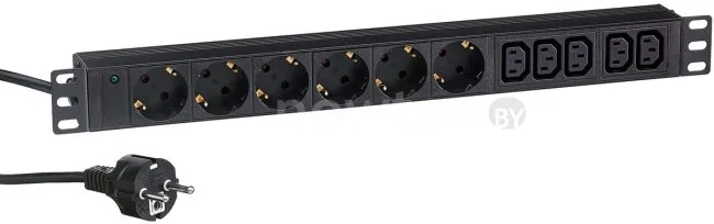 Блок розеток ExeGate ServerPro PDU-19H011 Al-5C136S-EU2.5