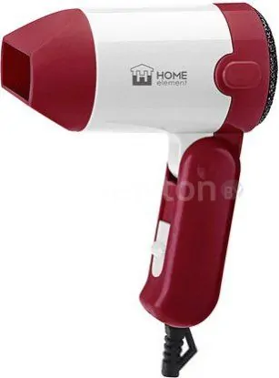 Фен Home Element HE-HD313 (красный рубин)