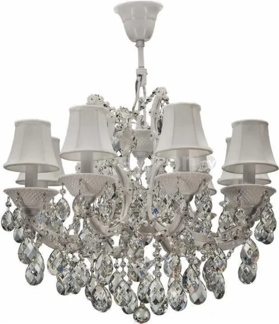 Подвесная люстра Lightstar PRINCIA 726081 (белый/прозрачный)