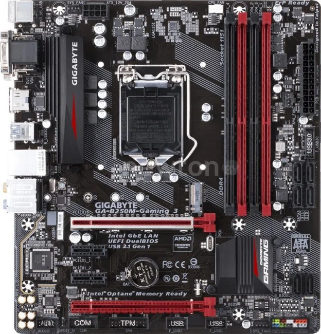 Материнская плата Gigabyte GA-B250M-Gaming 3 (rev. 1.0)