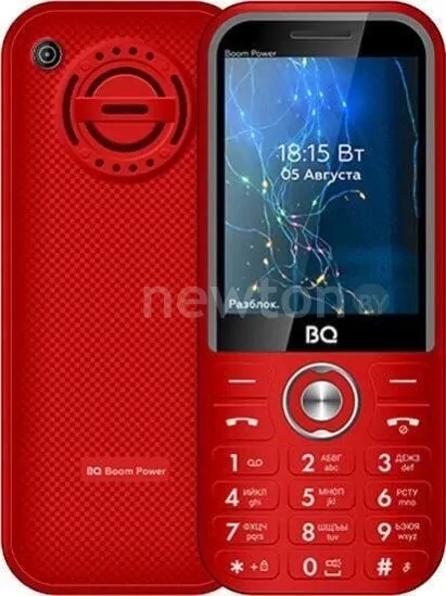 Телефон BQ-Mobile BQ-2826 Boom Power (красный)