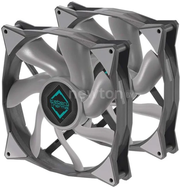 Комплект вентиляторов для корпуса Iceberg Thermal IceGALE Xtra 140mm 2-Pack (серый)