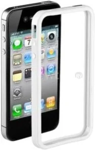 Чехол Deppa Bumper White для Apple iPhone 4/4S [63106]