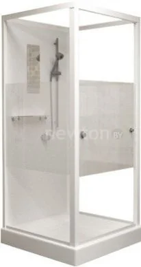 Душевая кабина RGW OLB-207 70x70 (белый/матовое стекло)