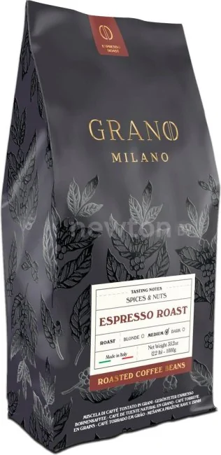 Кофе Grano Milano Espresso Roast зерновой 1 кг