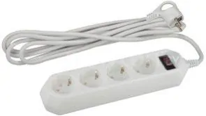 Сетевой фильтр ЭРА USF-M-4es-1.5m-W