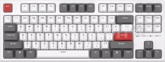 Клавиатура Royal Kludge RK-R87 RGB (белый, RK Blue)