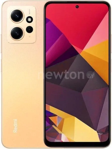 Телефон Xiaomi Redmi Note 12 6GB/128GB с NFC международная версия (золотистый)