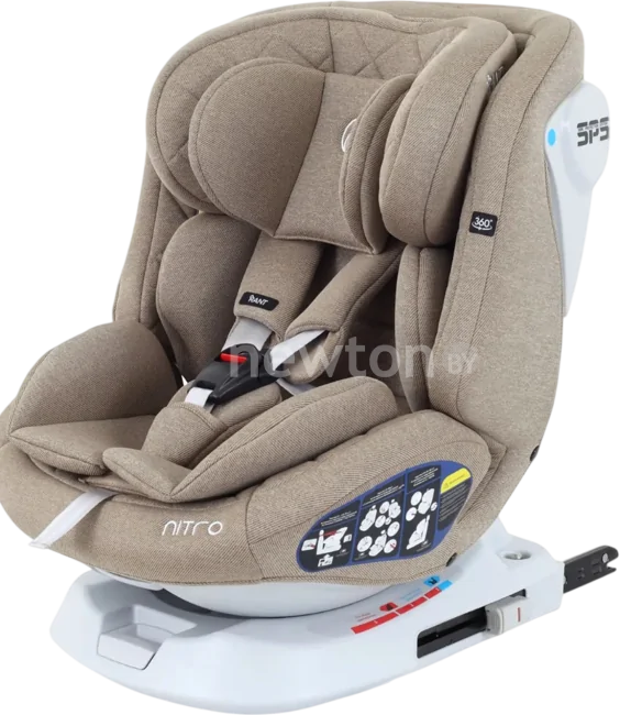 Детское автокресло Rant Nitro Isofix UB619 (бежевый)