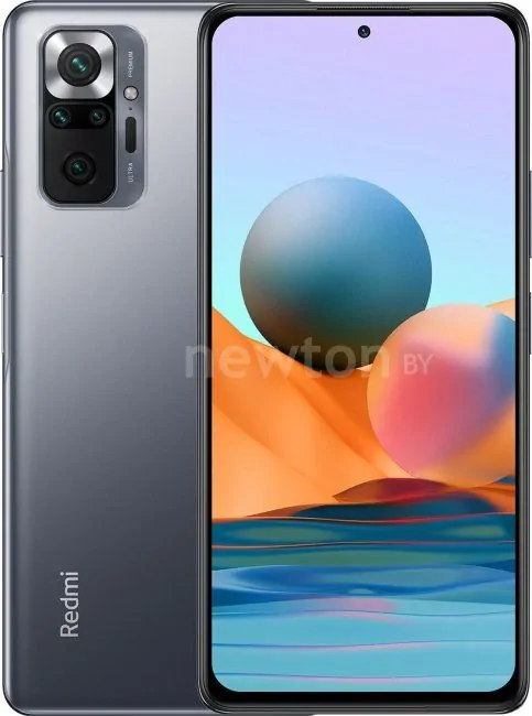 Телефон Xiaomi Redmi Note 10 Pro 6GB/64GB международная версия (серый оникс)