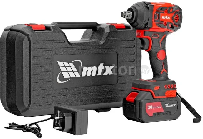 Гайковерт MTX CIWU-BL-20-600 (с 1-им АКБ, кейс)
