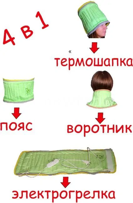 Электрическая грелка Электромир Стандарт 4 в 1