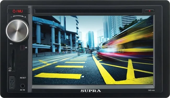 СD/DVD-магнитола Supra SWD-606