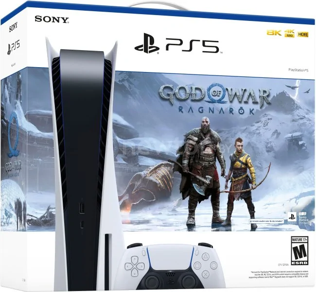 Игровая приставка Sony PlayStation 5 + God of War: Ragnarok