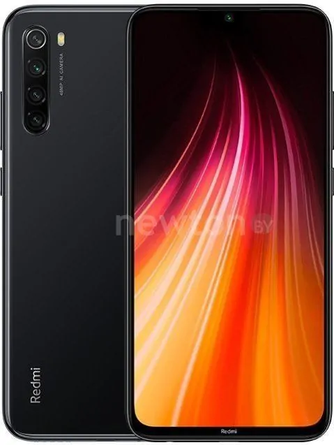Телефон Xiaomi Redmi Note 8 4GB/64GB китайская версия (черный)