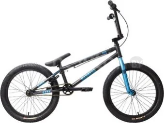 Велосипед Stark Madness BMX 4 2025 (разобранный, графит матовый/синий металлик/черный)